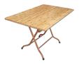 Bàn Xếp Tre Chữ Nhật 120 x 70 cm