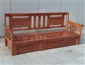 Ghế Sofa Giường Gỗ (Màu Cánh Gián)