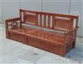 Ghế Sofa Giường Gỗ (Màu Cánh Gián)