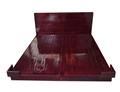 Giường Phản Hộp Gỗ Sồi (Màu Nho)