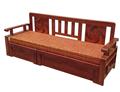Giường Kết Hợp Ghế Tựa 3D Có Đệm (Mã:GGK09D)