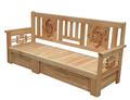 Ghế Sofa Giường Gỗ Tựa 3D (Mã:GGK11)