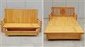 Ghế Kiêm Giường 3 Khúc Cỡ Lớn Màu Vàng (Mã GG201V)
