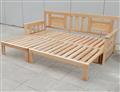 Ghế Sofa Giường Gỗ Kích Thước Lớn (Mã:GGK03L)