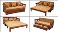 Ghế Sofa Giường Gỗ (Mã:GGK15)