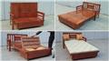 Ghế Giường Gấp 3 Đồng Tiền Ngăn Kéo Lật (Mã: GG25M)
