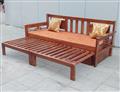 Ghế Sofa Giường Gỗ Kích Thước Lớn có đệm (GGK04LD)