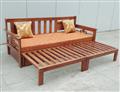 Ghế Sofa Giường Gỗ Kích Thước Lớn có đệm (GGK04LD)