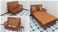 Ghế Bành Kết Hợp Giường Tựa 3D (Mã: GG26M)